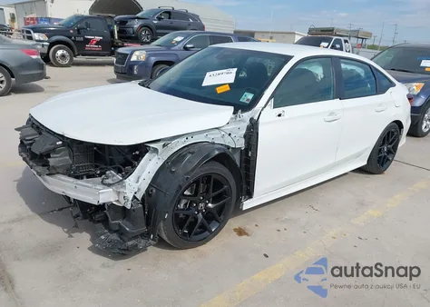 2025 Honda Civic Sport из США, поврежденный, VIN 2HGFE2F56SH513845